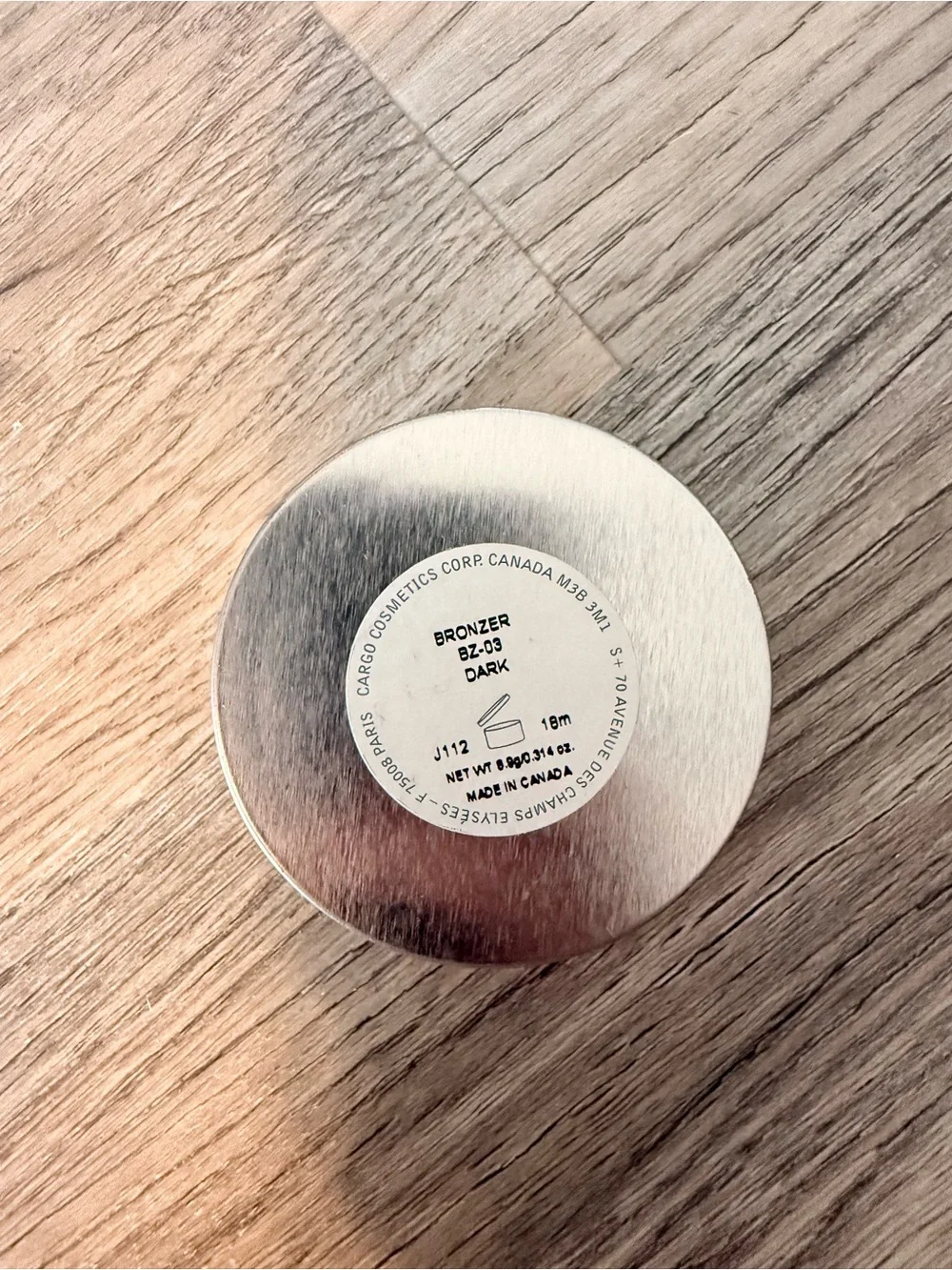 Cargo Bronzer Compact - Ivory Cream Packaging